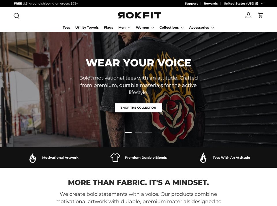 RokFit storefront