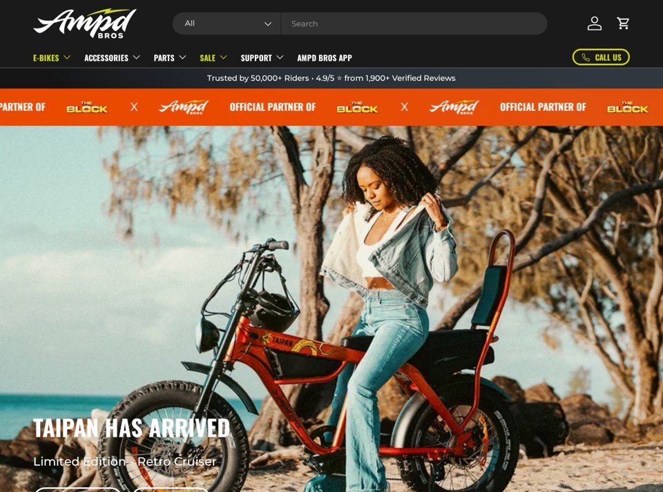 Ampd Bros Electric Bikes storefront